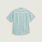 Camisa M/C Hombre Lawson Stripe Shi Blanco Vans