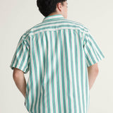 Camisa M/C Hombre Lawson Stripe Shi Blanco Vans