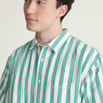 Camisa M/C Hombre Lawson Stripe Shi Blanco Vans