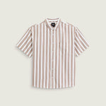 Camisa M/C Hombre Lawson Stripe Shi Blanco Vans