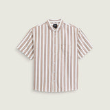 Camisa M/C Hombre Lawson Stripe Shi Blanco Vans