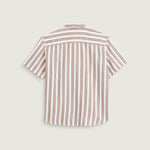 Camisa M/C Hombre Lawson Stripe Shi Blanco Vans