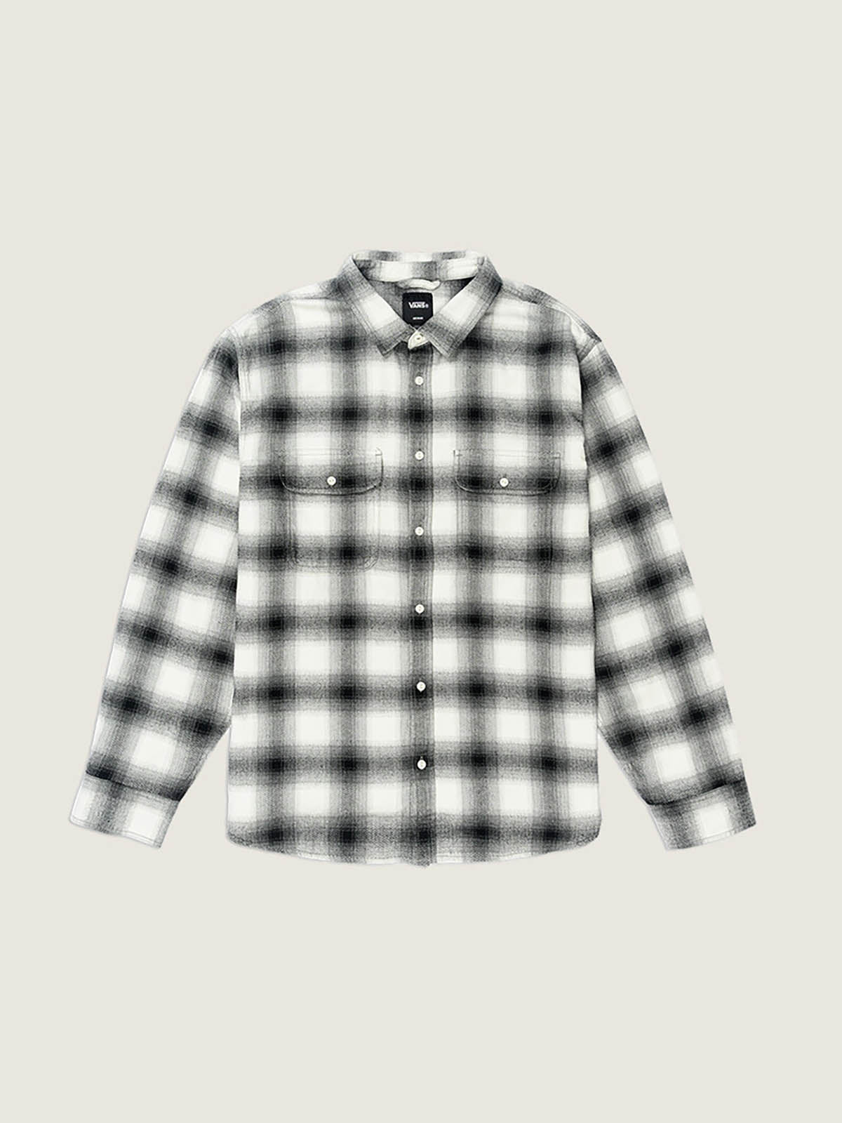 Camisa M/L Hombre Lawson Plaid Flannel Blanco Vans