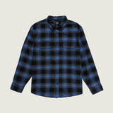 Camisa M/L Hombre Lawson Plaid Flannel Negro Vans