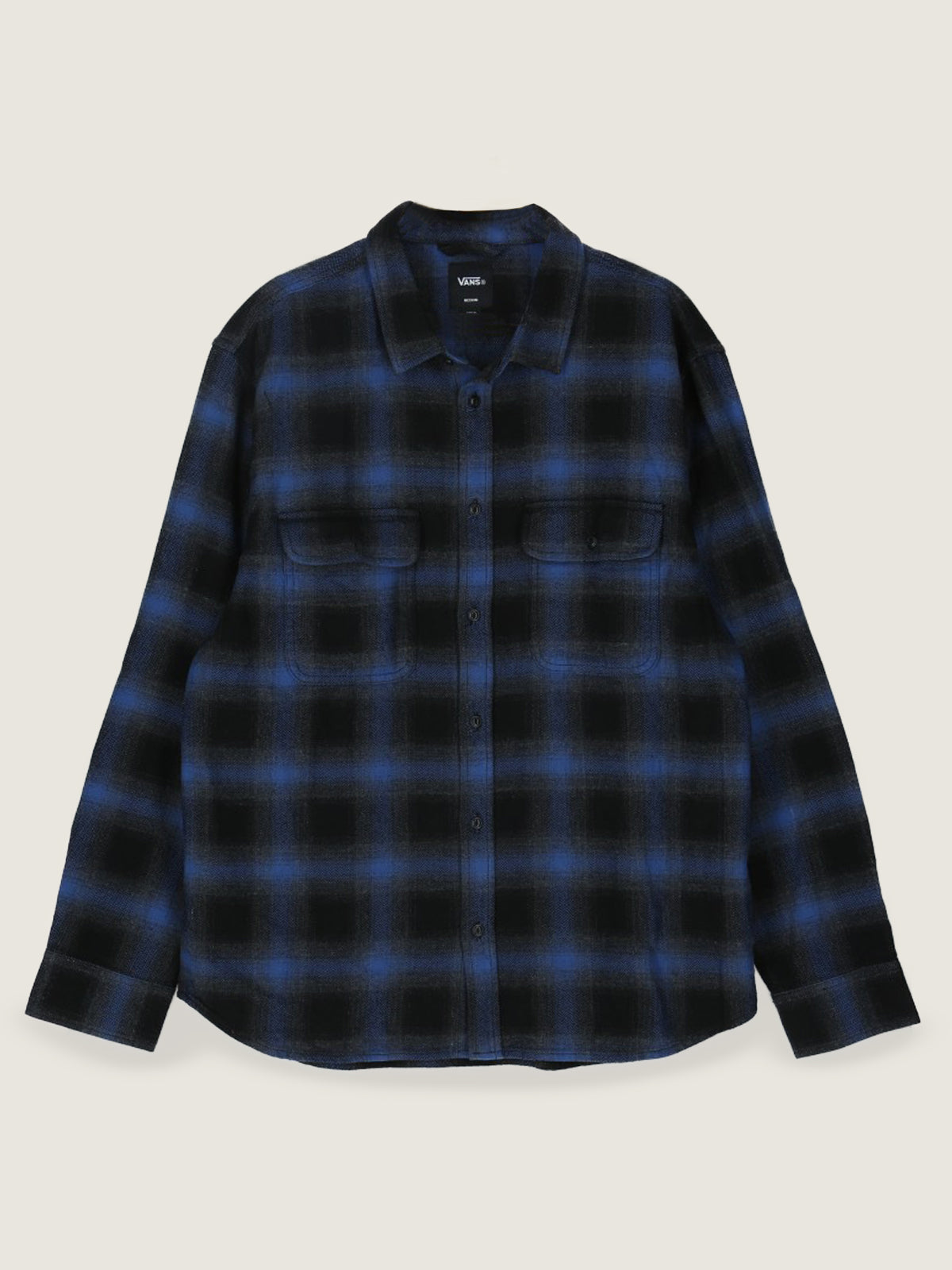 Camisa M/L Hombre Lawson Plaid Flannel Negro Vans