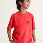 Polera M/C Nino Stacked Hi Beige/Crudo Vans