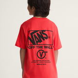 Polera M/C Nino Stacked Hi Beige/Crudo Vans
