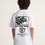 Polera M/C Nino Stacked Hi Blanco Vans