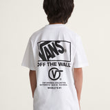 Polera M/C Nino Stacked Hi Blanco Vans