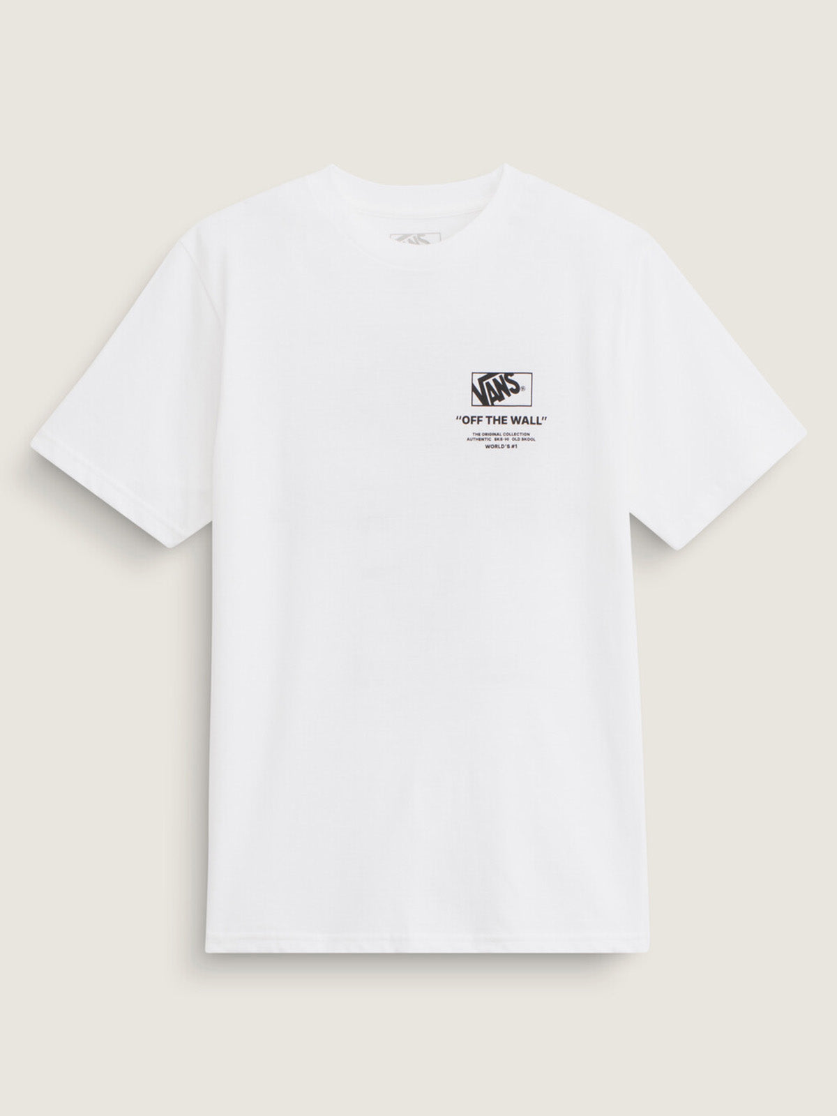 Polera M/C Nino Stacked Hi Blanco Vans