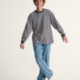 Sweater Hombre Wesley Stripe Ls Kni Negro Vans