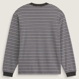 Sweater Hombre Wesley Stripe Ls Kni Negro Vans