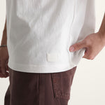 Polera M/C Hombre Loose Fit Tshirt Blanco Vans
