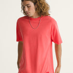 Polera M/C Hombre Loose Fit Tshirt Rojo Vans
