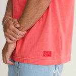 Polera M/C Hombre Loose Fit Tshirt Rojo Vans