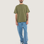 Polera M/C Hombre Premium Verde Vans