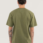 Polera M/C Hombre Premium Verde Vans
