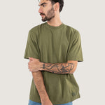 Polera M/C Hombre Premium Verde Vans
