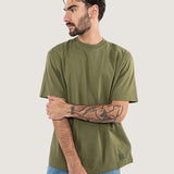 Polera M/C Hombre Premium Verde Vans