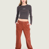 Sweater Mujer Teri Waffle Long Sle Negro Vans