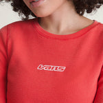 Sweater Mujer Teri Waffle Long Sle Beige/Crudo Vans