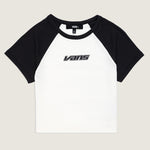 Polera M/C Mujer Clare Baby Blanco Vans