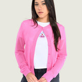 Sweater Mujer Dolly Sheer Cardigan Rosado Vans