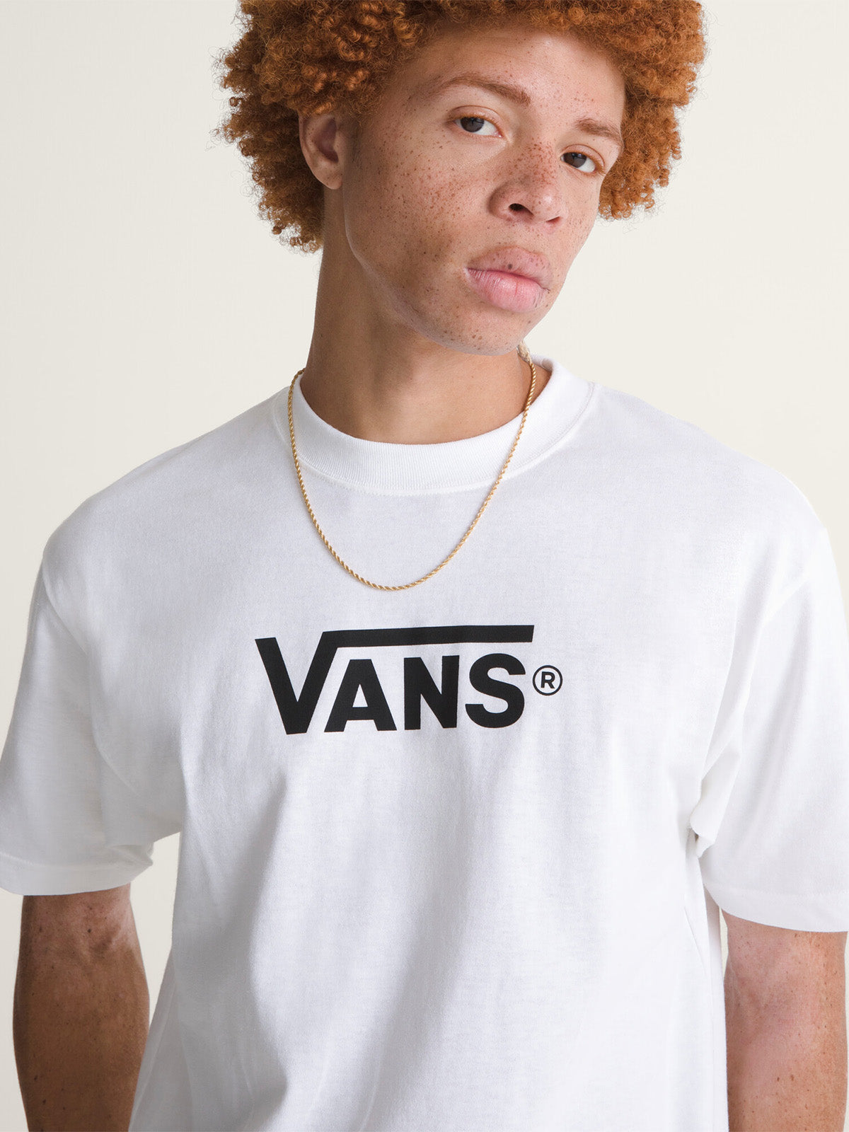 Polera M/C Hombre New Vans Classic Blanco Vans