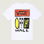 Polera M/C Nino Vans On Canvas Blanco Vans