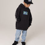 Poleron Nino Sidestripe Sportwear Negro Vans