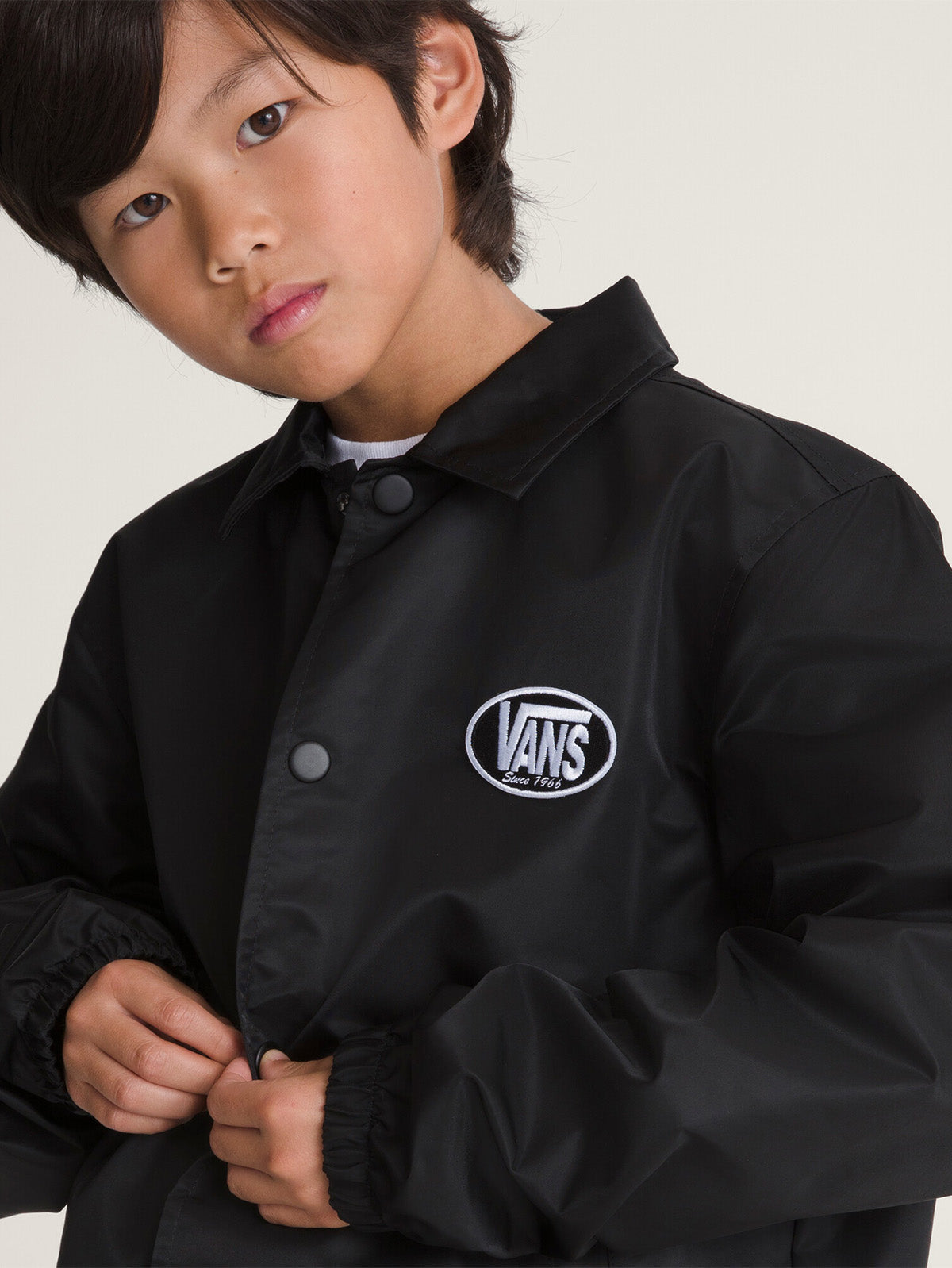 Chaqueta Nino New Torrey Coaches J Negro Vans