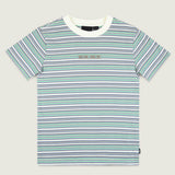 Camisa M/C Nino Cameron Check Stripe Beige/Crudo Vans
