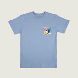 Polera M/C Nino Yolo Penguin Gris Vans