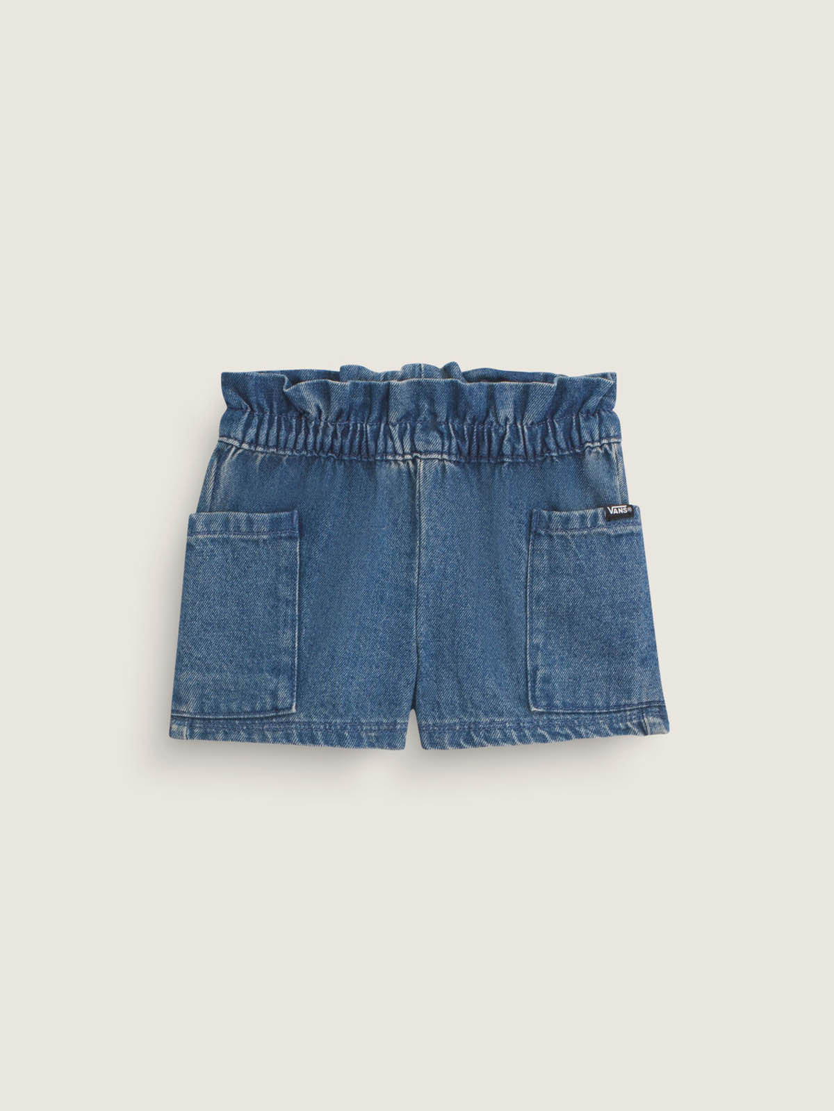 Short Nina Joy Ruffled E-Waist  Azul Vans