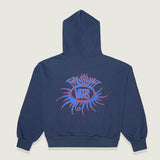 Poleron Mujer Torched Logo Po Hood Negro Vans