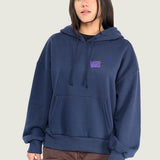 Poleron Mujer Torched Logo Po Hood Negro Vans