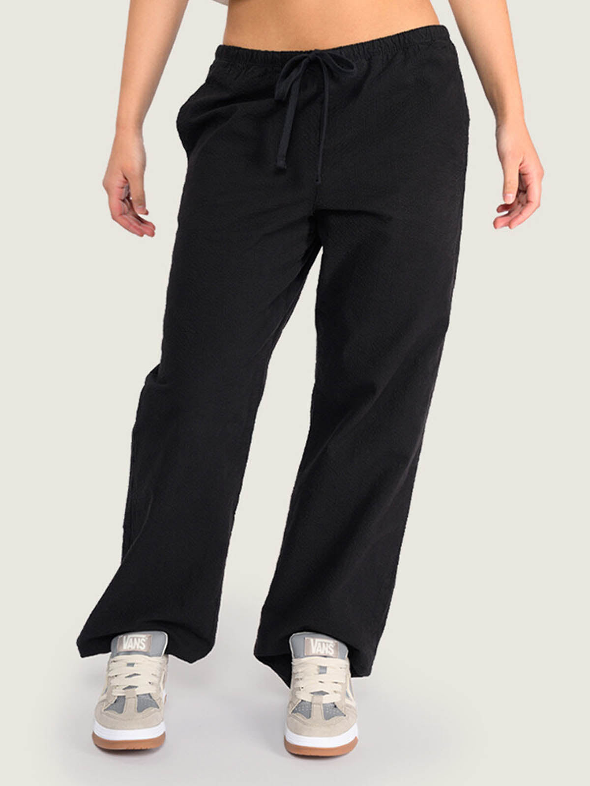 Pantalon Mujer Eunice Elastic Pants Negro Vans