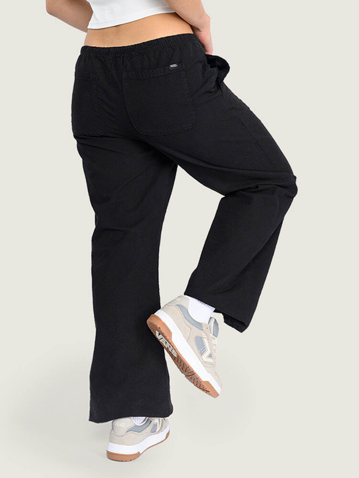 Pantalon Mujer Eunice Elastic Pants Negro Vans