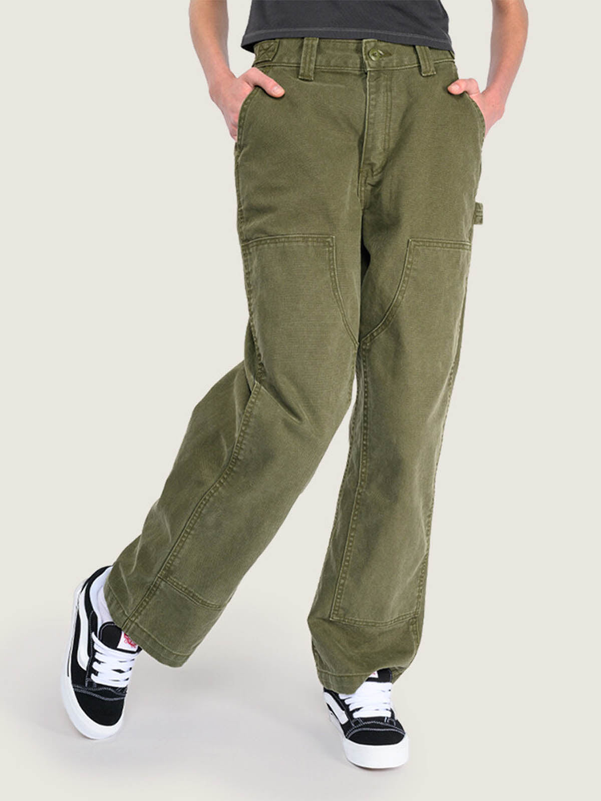Pantalon Mujer Emily Carpenter Pant Verde Vans