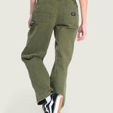 Pantalon Mujer Emily Carpenter Pant Verde Vans