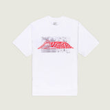 Polera M/C Hombre Wave Check Tee Blanco Vans