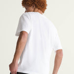 Polera M/C Hombre Wave Check Tee Blanco Vans