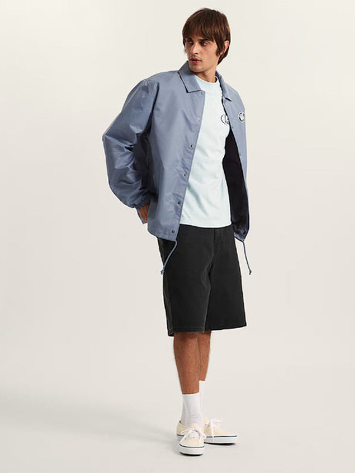Chaqueta Hombre Torrey Coaches Gris Vans