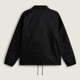 Chaqueta Vans Torrey Coaches negra, vista de espalda