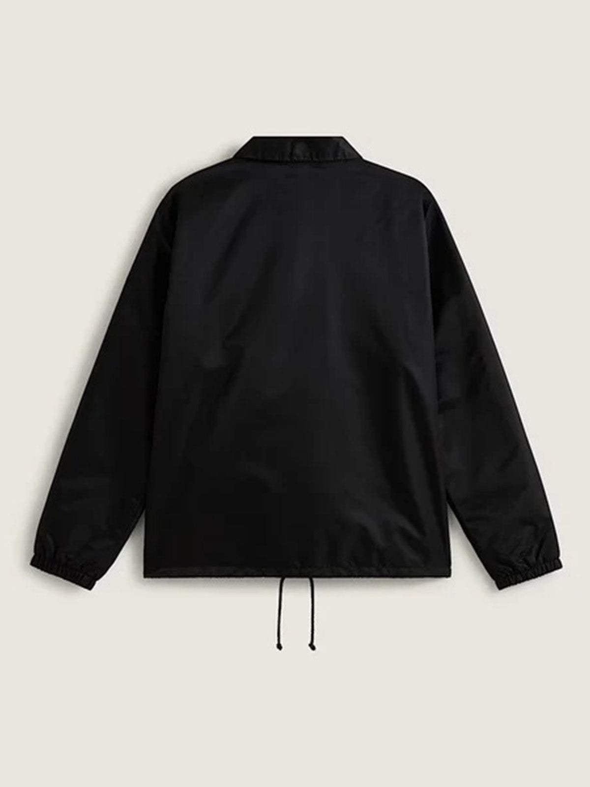 Chaqueta Vans Torrey Coaches negra, vista de espalda