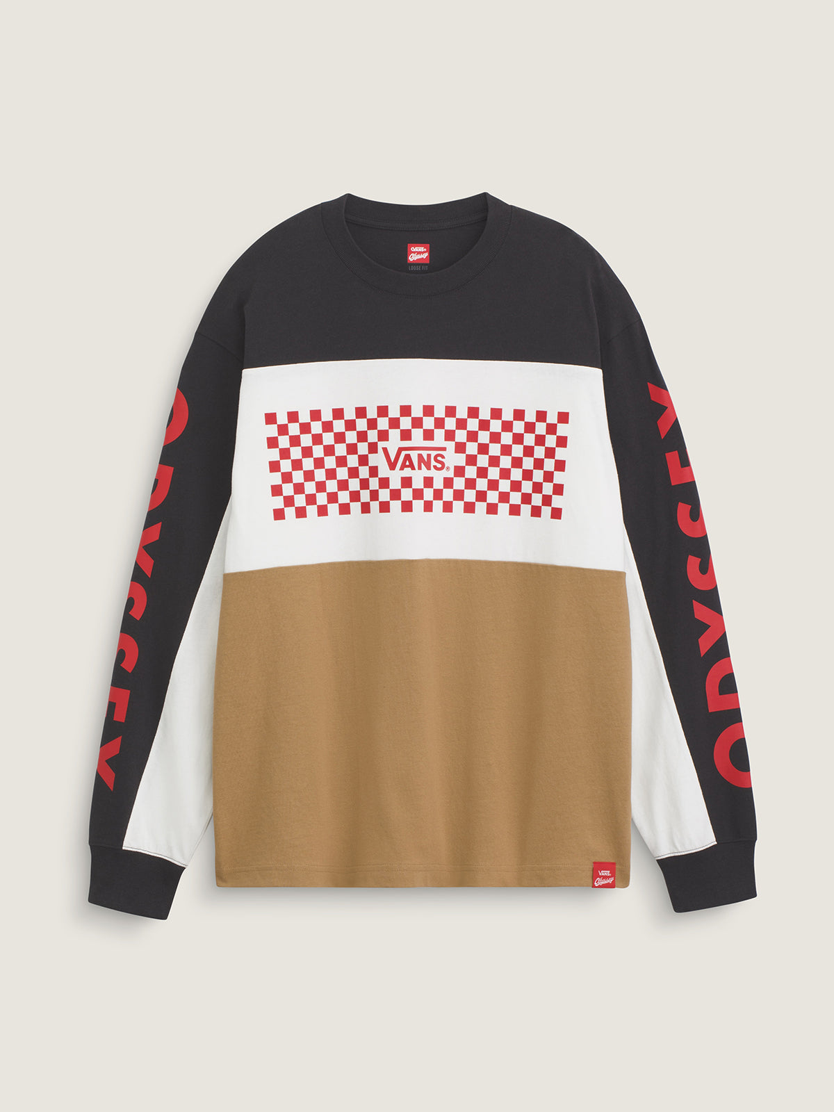 Poleron Hombre Odyssey Jersey Negro Vans