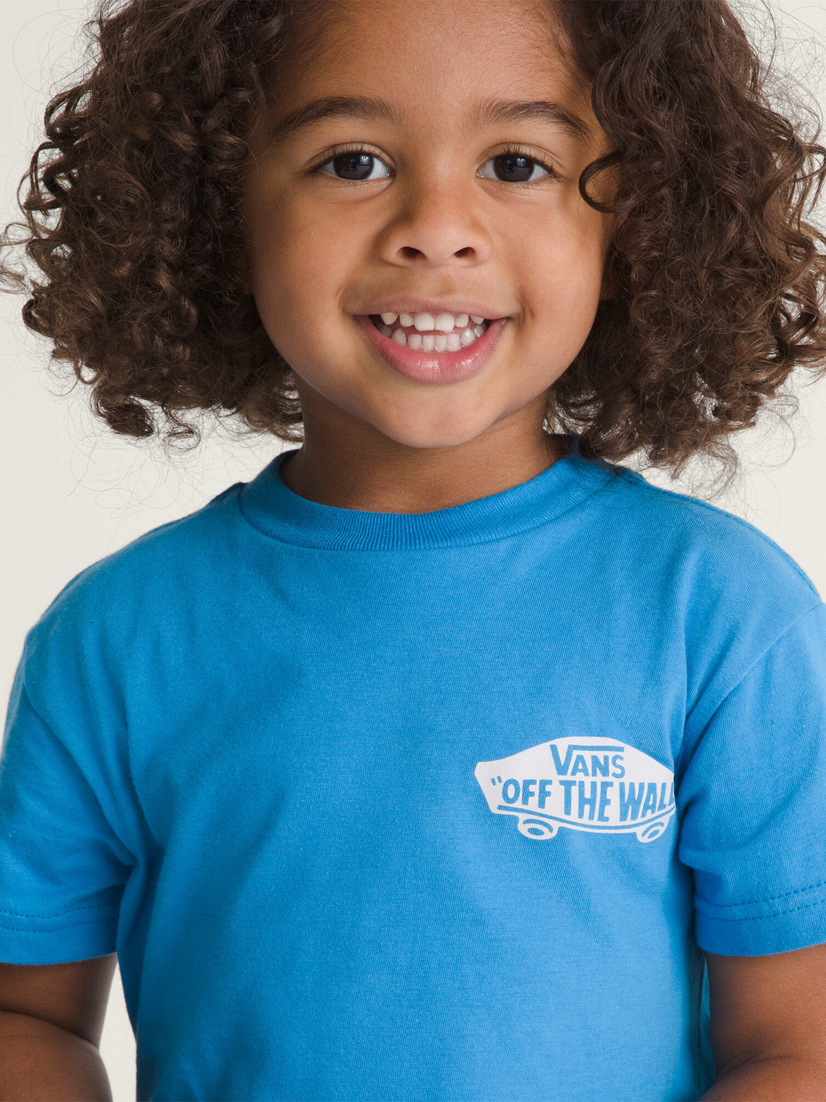 Polera M/C Nino Double Standard Azul Vans