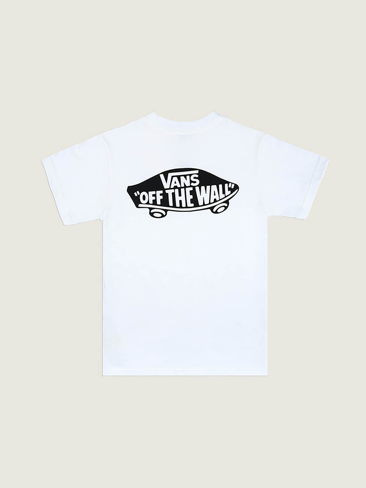 Polera M/C Nino Double Standard Blanco Vans