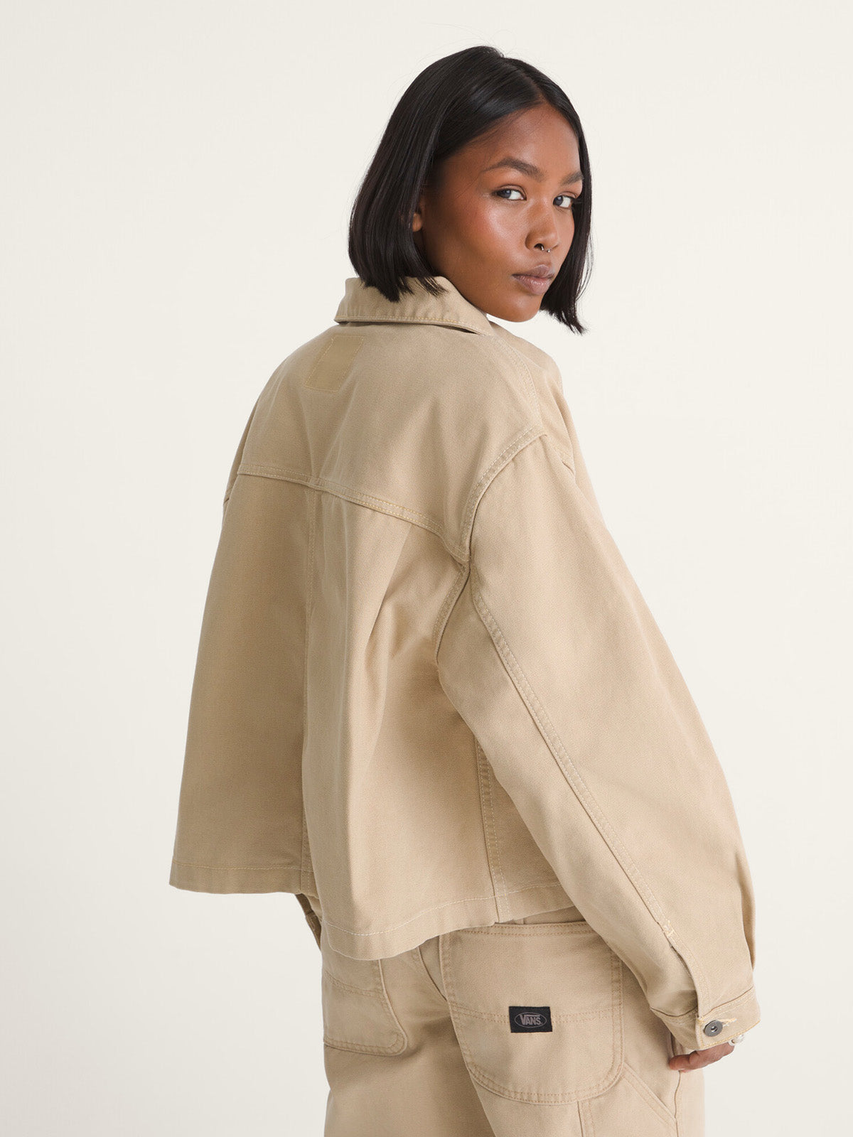 Chaqueta Mujer Emily Beige Vans