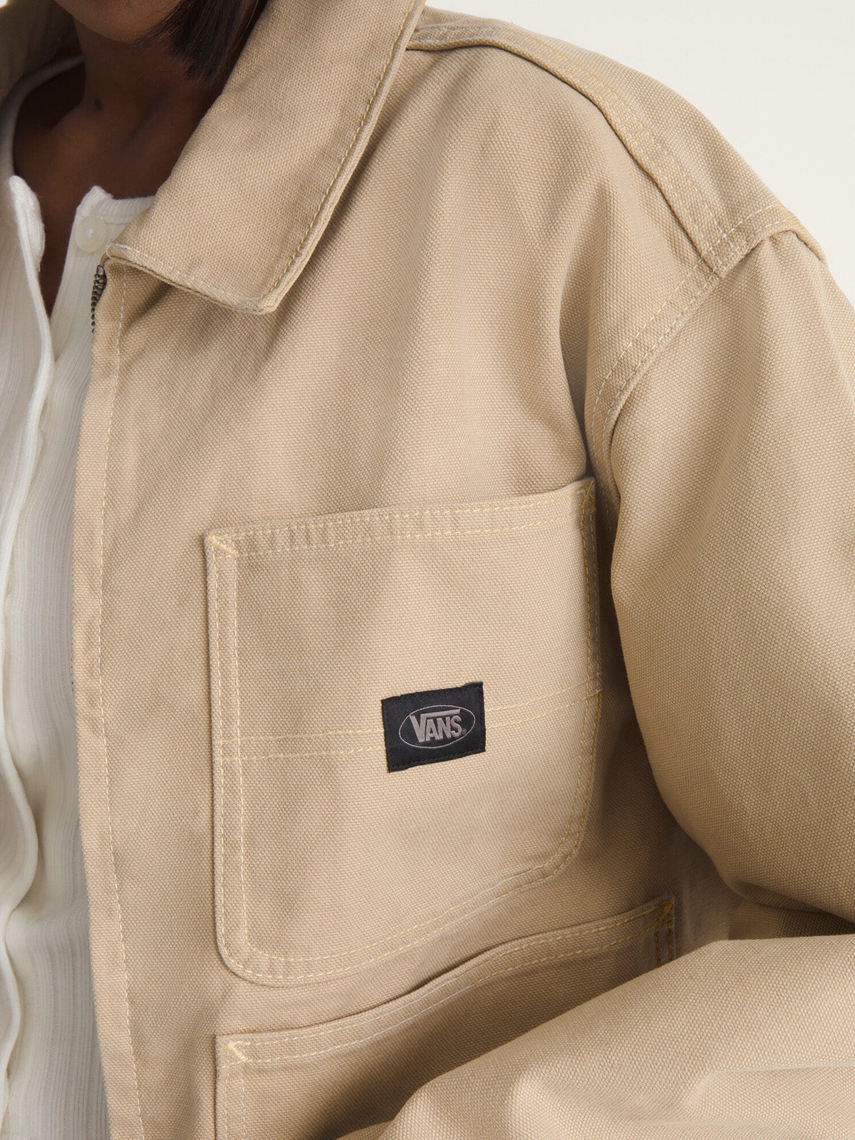 Chaqueta Mujer Emily Beige Vans